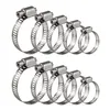 Schlauchschellen Set 10 tlg Schlauchklemmen Metall Produktbild-Vorschau 3