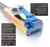 Primewire câble patch plat CAT 8 avec gaine en coton - Voir les images du produit 4