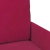 vidaXL Sofas mit Kissen 110cm Weinrot Sperrholz Produktbild-Vorschau 7