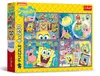 Puzzle - 4x250 - El mundo loco de Bob Esponja Trefl 13342 Vista previa de la imagen del producto 3