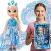 Elsa Frozen singende, leuchtende große Puppe - Geschenk für Produktbild-Vorschau 1