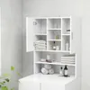 vidaXL Waschmaschinenschrank Weiß 70,5x25,5x90 cm Produktbild-Vorschau 7