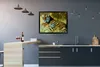 MuchoWow® Gerahmtes Poster Ölgemälde Tiger und ihr Junges Produktbild-Vorschau 2