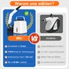 1500W Dampfreiniger mit 1,55L XL-Wassertank & 15s Produktbild-Vorschau 3