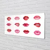 Glasbilder 120x60 Wandkunst Rote und rosa Lippen Produktbild-Vorschau 2