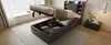 Letto Sweiko in legno 90 x 200 cm, letto idraulico, testata Anteprima dell’immagine prodotto 18