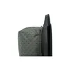 Side view of a vacuum cleaner dust bag with a black attachment. Produktbild-Vorschau