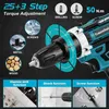 21V-Elektrobohrer-Set mit 2 1500-mAh-Akkus und einem Produktbild-Vorschau 3