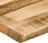 vidaXL Tischplatte mit Baumkante 140x60x3,8 cm Raues Mango Produktbild-Vorschau 5