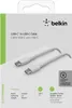 The image shows the retail packaging of a Belkin USB-C to USB-C cable. Voir les images du produit