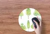 MuchoWow® Mauspad Mousepad Aquarell - Baum 30x30 cm - Produktbild-Vorschau 3