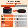 Rotlichttherapie Gürtel kabellos, LED Lichttherapie mit 660 Produktbild-Vorschau 6