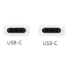 Two USB-C connectors are shown side-by-side on a white background, each labeled 'USB-C'. Produktbild-Vorschau
