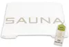 Saunatuch aus Baumwolle, 100% Baumwolle, 80x200 cm, weiß Produktbild-Vorschau 1