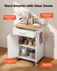 VEVOR : Îlot de cuisine mobile avec 1 tiroir et 2 portes, Voir les images du produit 4