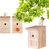 BigDean 3x Nistkasten für Meisen & Kleinvögel - Vogelhaus Produktbild-Vorschau 1