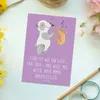 Mr. & Mrs. Panda Postkarte Saxophon Liebe - Lavendeltraum - Produktbild-Vorschau 2