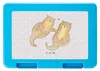 Mr. & Mrs. Panda Lunchbox Otter Hände halten - Grau Pastell Produktbild-Vorschau 1