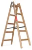 Baulich | Holzleiter - 2 x 5 Stufen - beidseitige - aus Produktbild-Vorschau 1