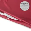 Doppelpack BeBasic Bezug 50x50 bordeaux  Mikrofaser Jersey Produktbild-Vorschau 2