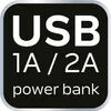 A graphic displaying text related to a power bank. Náhled obrázku produktu