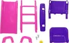 scivolo Funny girl 145 x 59 x 79 cm rosa/viola Anteprima dell’immagine prodotto 4