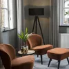 Moderne Stehleuchte Schwarz mit Schwarzem Schirm Ilse Produktbild-Vorschau 9