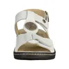 Hickersberger: Scarpe da donna, sandali, sandali bianchi, Anteprima dell’immagine prodotto 11