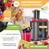 KESSER® Entsafter für Obst und Gemüse aus Edelstahl 1100W Produktbild-Vorschau 3