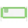 vidaXL Protezione letto per bambini verde 160x25 cm tessuto Anteprima dell’immagine prodotto 3