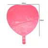12 Stück Folienballon "ROSA HERZ" im Herz-Design (43cm) Produktbild-Vorschau 6