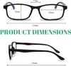 Blaulichtfilter Lesebrille 4 Stück Zoom 2x Produktbild-Vorschau 2