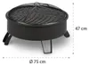 Blumfeldt 2-in-1 Feuerschale - Ø 75 cm Grill, Abnehmbarer Produktbild-Vorschau 9