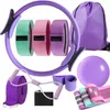 Pilates Set - 10 in 1 - Yoga Fitnessset mit Pilatesring Produktbild-Vorschau 1