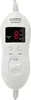 A white electric blanket controller with a digital display and buttons. Produktbild-Vorschau
