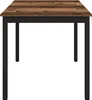 vidaXL Jídelní stoly 140 x 80 x 75 cm KOV Náhled obrázku produktu 5