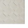 Schöner warmer Teppich mit elegantem Rautenmuster in creme Produktbild-Vorschau 3