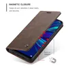 Huawei P Smart 2019 Custodia, Retro Custodia in Finto Anteprima dell’immagine prodotto 3