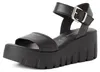 Tamaris Damen Sandalette mit Plateau und Keilabsatz Produktbild-Vorschau 3