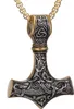 Wikinger Thors Hammer Halskette Edelstahl 50/60/70cm Produktbild-Vorschau 1