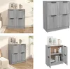 vidaXL Sideboard Grau Sonoma 60x30x70 cm Holzwerkstoff - Produktbild-Vorschau 1