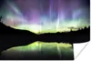 MuchoWow® Poster Nordlichter im Jasper National Park in Produktbild-Vorschau 1