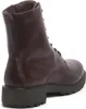 A single brown leather boot is shown from the side and back against a white background. Produktbild-Vorschau