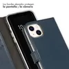 Funda de Cuero Auténtico tipo Libro para Apple iPhone 13 - Vista previa de la imagen del producto 4