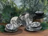 CreaTable, 25861, Tropicana Black, Tellerset 12-tlg, Produktbild-Vorschau 3