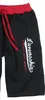 Lavecchia Herren Sweatshorts Bermuda LV-2017 (Black-Red, Produktbild-Vorschau 2