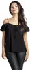 RED by EMP Damen schwarzes T-Shirt mit Cold-Shoulder L Produktbild-Vorschau 4