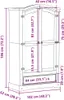 vidaXL Kleiderschrank Corona 102x52x186 cm Massivholz Produktbild-Vorschau 8