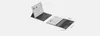 Two Onyx BOOX tablet cases are shown on a light gray background. One is open and standing, while the other is closed and lying flat. Náhľad obrázku produktu