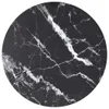 vidaXL Piano del tavolo nero Ø40x0,8 cm in vetro temperato Anteprima dell’immagine prodotto 4